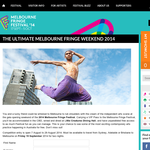 Win The Ultimate Melbourne Fringe Weekend - Melbourne Fringe