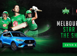 Win The Ultimate MG & Melbourne Stars Prize Pack