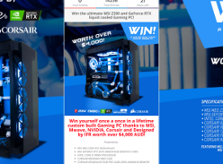 Win the ultimate MSI Z390 and GeForce RTX liquid cooled Gaming PC