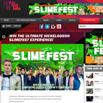 Win the ultimate Nickelodeon Slimefest experience!