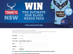 Win the ULTIMATE NSW Blues Merch Pack with The Bottle-O.