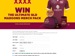 Win the ULTIMATE QLD Maroons Merch Pack with The Bottle-O.