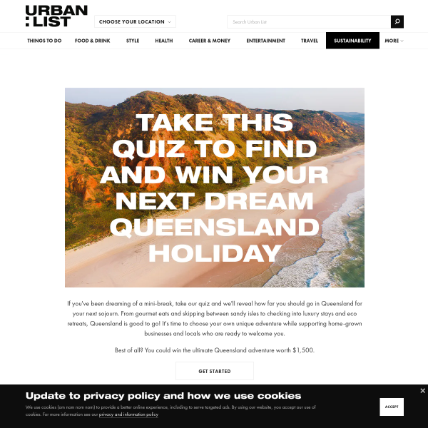 The Urban List - Win The Ultimate Queensland Adventure - Competitions ...
