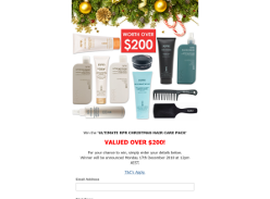 Win the 'Ultimate RPR Christmas Hair Care Pack’