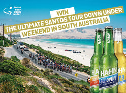 Win the Ultimate Santos Tour down under Weekend in South Australia