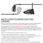 Win the ultimate set of TaylorMade golf clubs