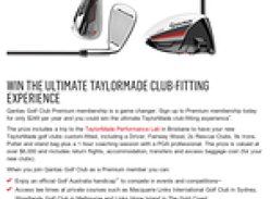 Win the ultimate set of TaylorMade golf clubs