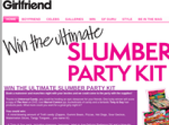 Win the ultimate slumber party kit!