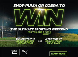 Win the Ultimate Sporting Weekend for You and a Mate