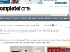 Win the ultimate storage prize pack from Handy Storage!