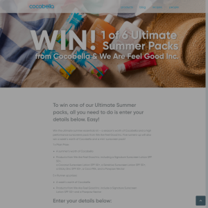 Win the ultimate summer essentials kit