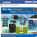 Win the ultimate travel pack including an iPad Mini, GoPro & more! - InsureandGo Australia Travel Insurance