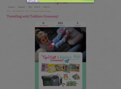 Win the ultimate Travelling with Toddlers Prize Pack