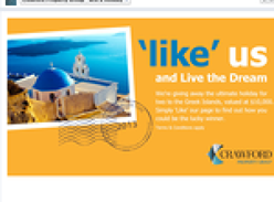 Win the ultimate trip for 2 to the Greek Islands!