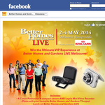 Win the Ultimate VIP Experience at Better Homes and Gardens LIVE Melbourne!