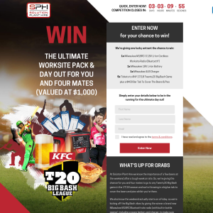 Win The Ultimate Worksite Pack and Day out for you and four mates