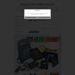 Win the Vanquest 2015 Holiday Giveaway