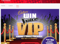 Win 'The Voice' VIP Grand Final Package for you & 3 friends + 1 of 100 Yamaha Soundbars to be won instantly!