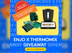 Win a Thermomix&reg; TM7 and ENJO Kitchen Bundle - Enjo