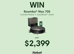 Win Theroomba Max 705 Combo Robot & Autowash Dock