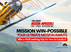 Win a Thrill Seeking Trip for Two to London