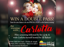 Win Tickets to Carlotta Special Screening - South East Queensland Community