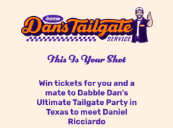 Win Tickets to Dabble Dan's Tailgate Party in Texas