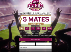 Win Tickets for you & 5 mates