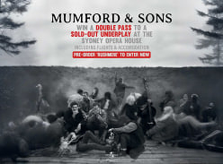 Win Tickets to Mumford & Sons Sydney Opera House Show