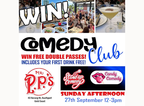 Win Tickets to Rooftop Comedy Show - South East Qld Community