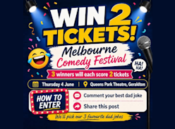 Win Tickets to see the Melbourne Comedy Festival - Southerly Finance Group Geraldton