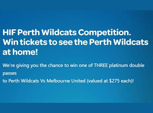 Win Tickets to see the Perth Wildcats at Home - HIF Australia