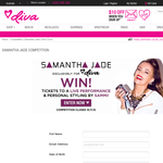 Win tickets to a live performance & personal styling by Samantha Jade! - Diva