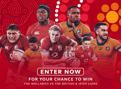 Win Tickets to All Three British & Irish Lions V Australia Test Matches