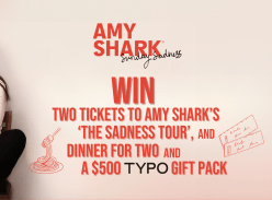 Win Tickets to Amy Shark's Tour + Dinner for You & a Friend