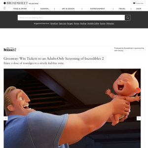 Win Tickets to an Adults-Only Screening of Incredibles 2