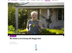 Win tickets to An Evening with Maggie Beer