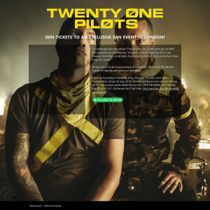 Win tickets to an exclusive fan event in London