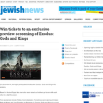 Win tickets to an exclusive preview screening of Exodus: Gods and Kings