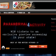 Win tickets to an exclusive preview screening of Paranormal Activity 4