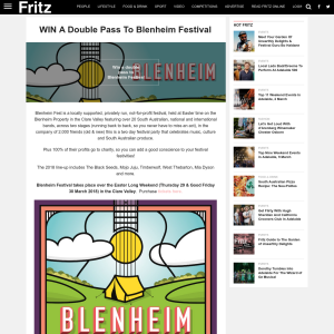 Win tickets to Blenheim Festival