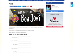 Win Tickets to Bon Jovi