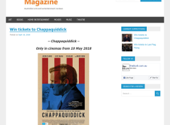 Win tickets to Chappaquiddick