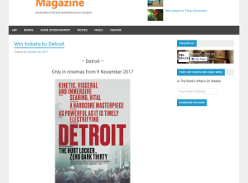 Win tickets to Detroit