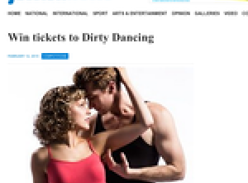 Win tickets to Dirty Dancing!