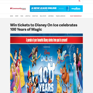 Win tickets to Disney On Ice celebrates 100 Years of Magic