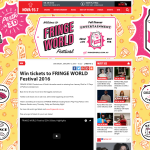 Win tickets to Fringe World Festival 2016