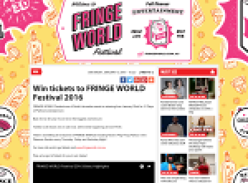 Win tickets to Fringe World Festival 2016