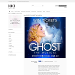 Win Tickets to Ghost The Musical