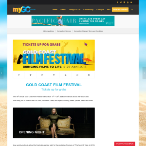 Win Tickets to Gold Coast Film Festival